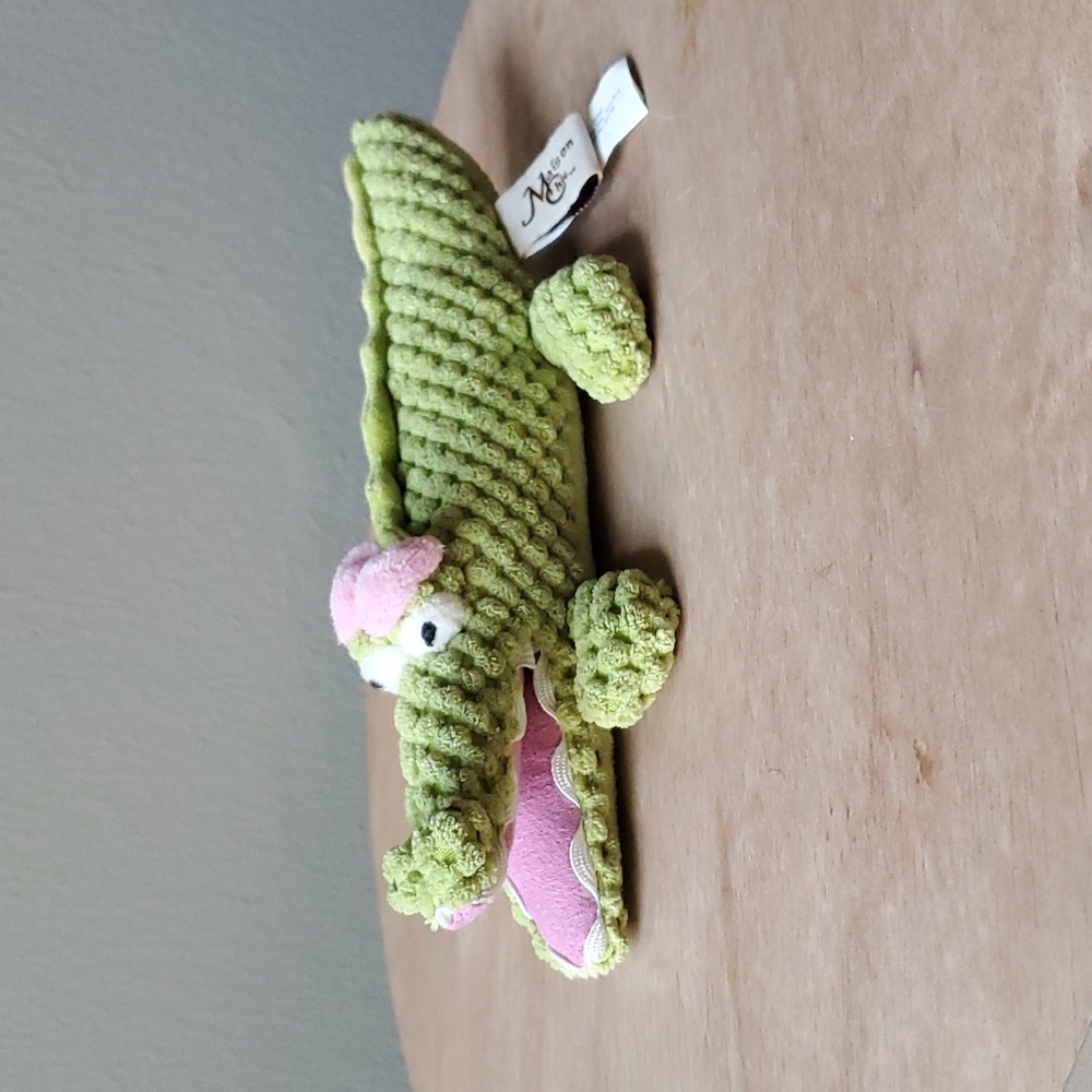 Alligator Plush Rattle Cajun Baby Maison Chic